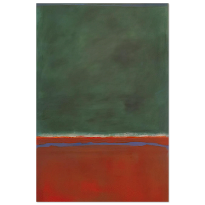 Green and Maroon - 1953 Poster | Mark Rothko Poster | Rothko Prints