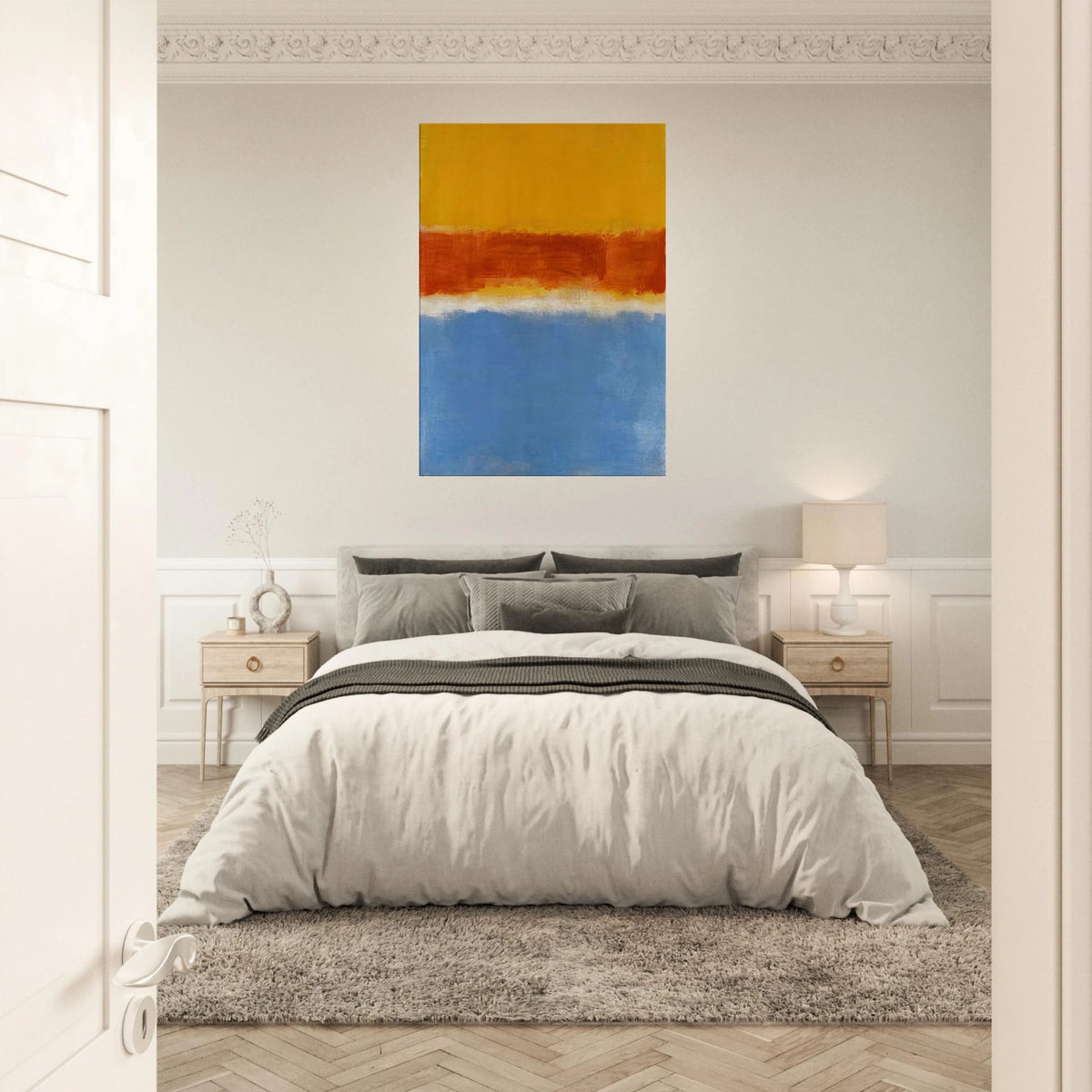 Untitled Yellow, Red and Blue - 1953 Canvas | Mark Rothko Canvas | Rothko Prints