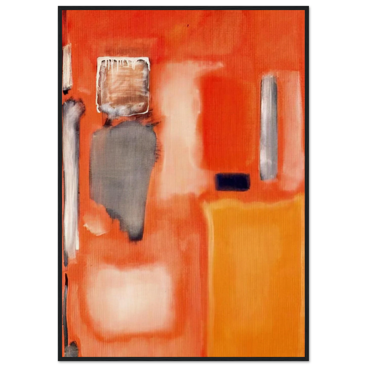 No. 19 - 1949 Framed Poster | Mark Rothko Framed Prints Wall Art | Rothko Prints