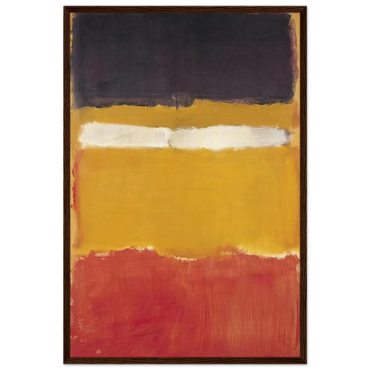 Number 24 Untitled - 1951 Framed Poster | Mark Rothko Framed Prints Wall Art | Rothko Prints