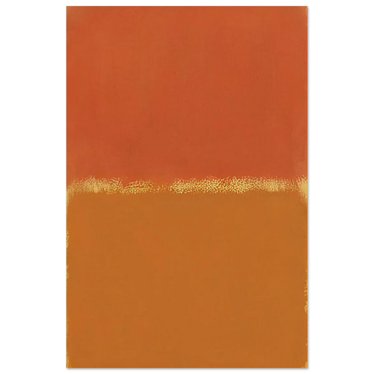 Orange, Red, Orange - 1961 Poster | Mark Rothko Poster | Rothko Prints