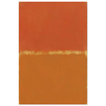 Orange, Red, Orange - 1961 Poster | Mark Rothko Poster | Rothko Prints