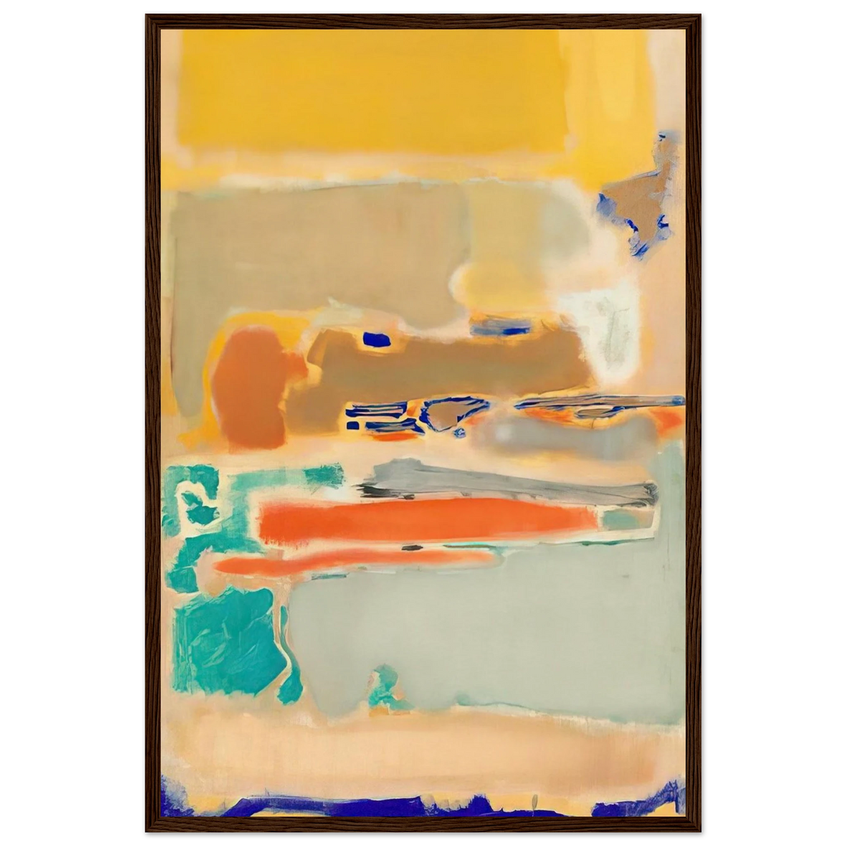 Multiform - 1948 Framed Poster | Mark Rothko Framed Prints Wall Art | Rothko Prints