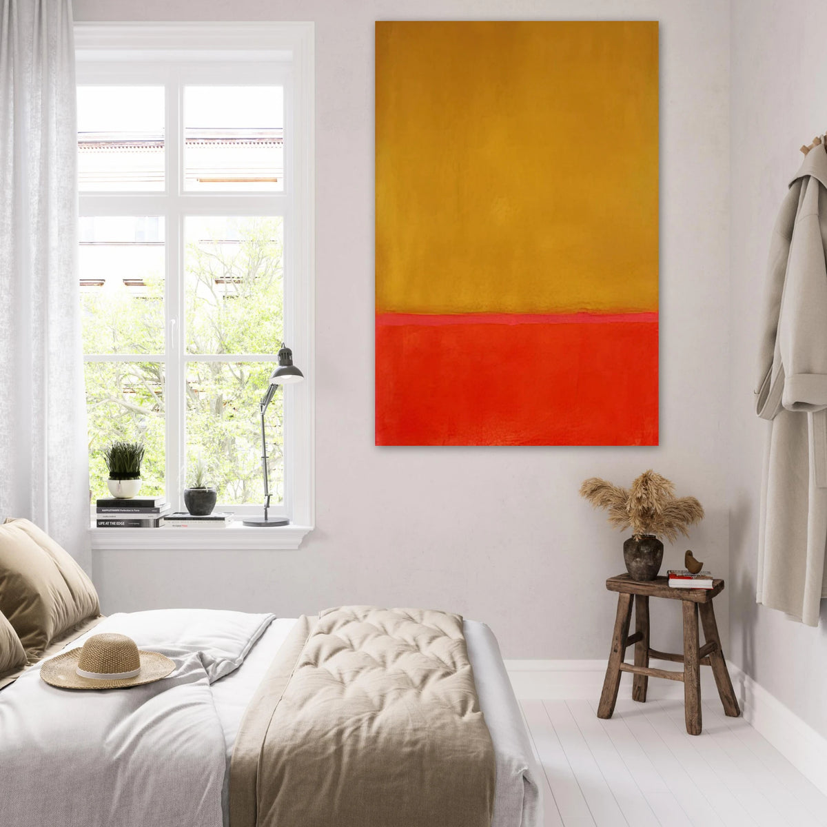 Ochre and Red on Red - 1954 Poster | Mark Rothko Poster | Rothko Prints