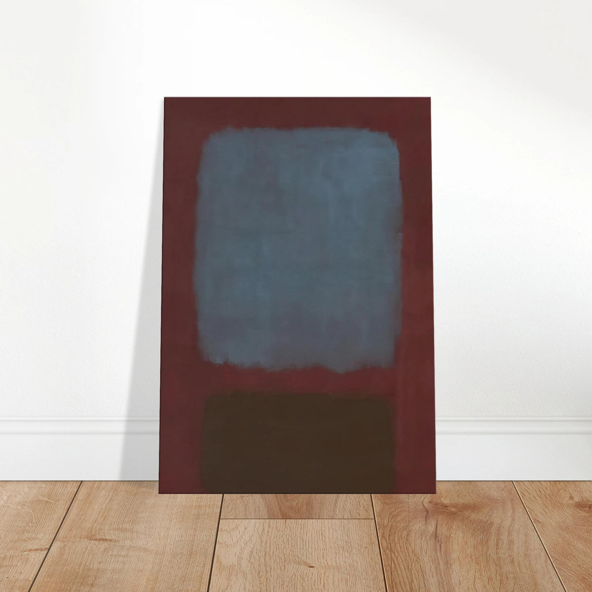No. 37No. 19 Slate Blue and Brown on Plum - 1958 Canvas | Mark Rothko Canvas | Rothko Prints