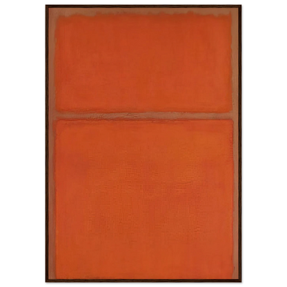 Untitled - 1961 Framed Poster | Mark Rothko Framed Prints Wall Art | Rothko Prints