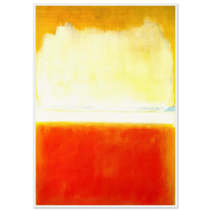 No.8 - 1952 Framed Poster | Mark Rothko Framed Prints Wall Art | Rothko Prints