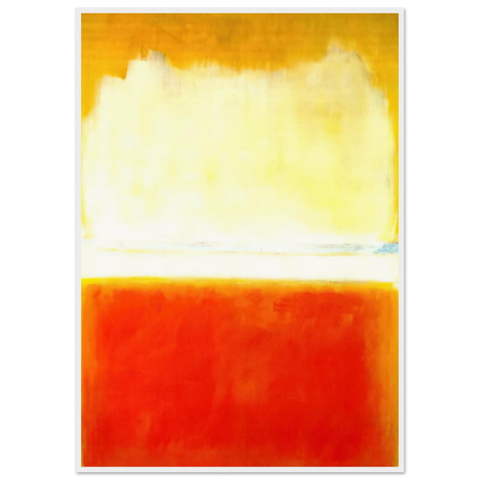 No.8 - 1952 Framed Poster | Mark Rothko Framed Prints Wall Art | Rothko Prints