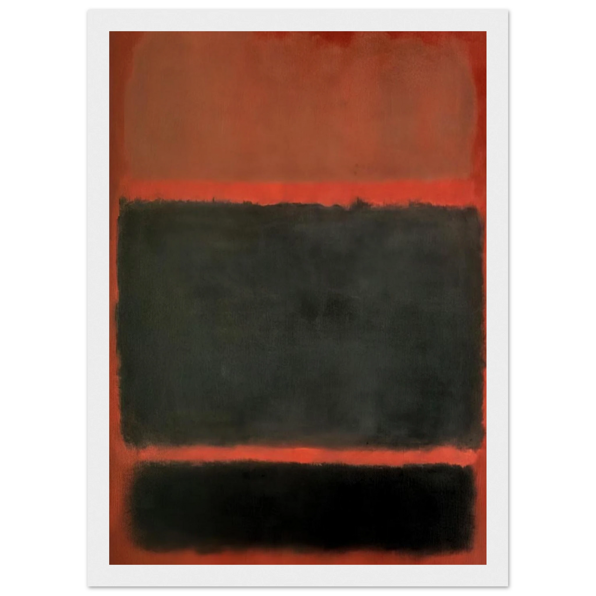 No.20 - 1957 Framed Poster | Mark Rothko Framed Prints Wall Art | Rothko Prints