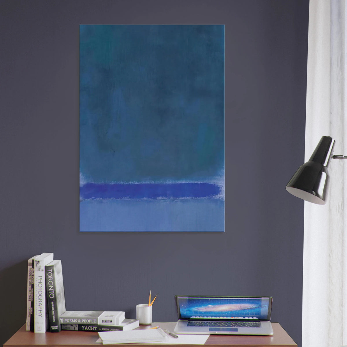 Untitled Green on Blue - 1968 Canvas | Mark Rothko Canvas | Rothko Prints