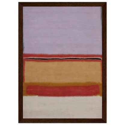 Orange over Violet - 1968 Framed Poster | Mark Rothko Framed Prints Wall Art | Rothko Prints