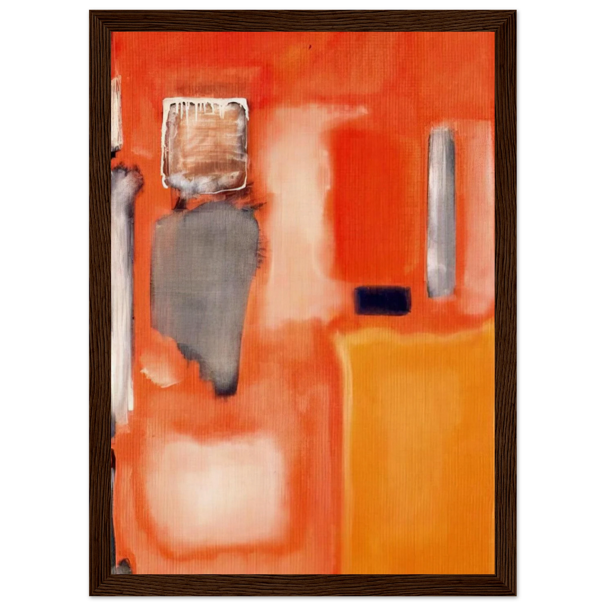 No. 19 - 1949 Framed Poster | Mark Rothko Framed Prints Wall Art | Rothko Prints