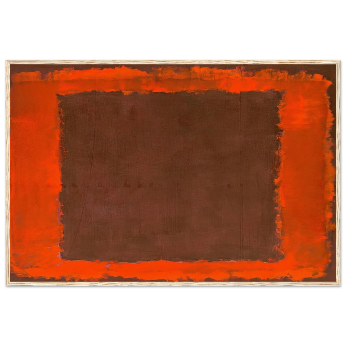 Untitled Mural for End Wall - 1959 Framed Poster | Mark Rothko Framed Prints Wall Art | Rothko Prints