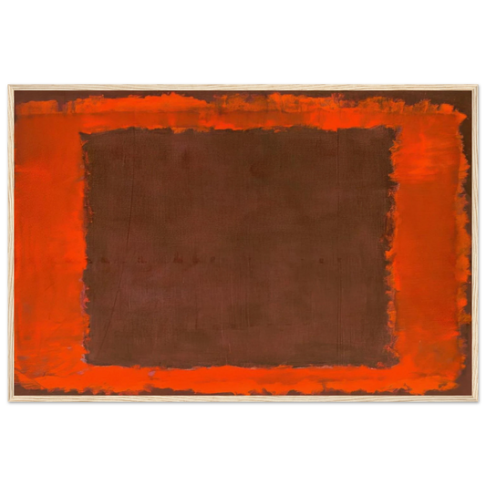 Untitled Mural for End Wall - 1959 Framed Poster | Mark Rothko Framed Prints Wall Art | Rothko Prints