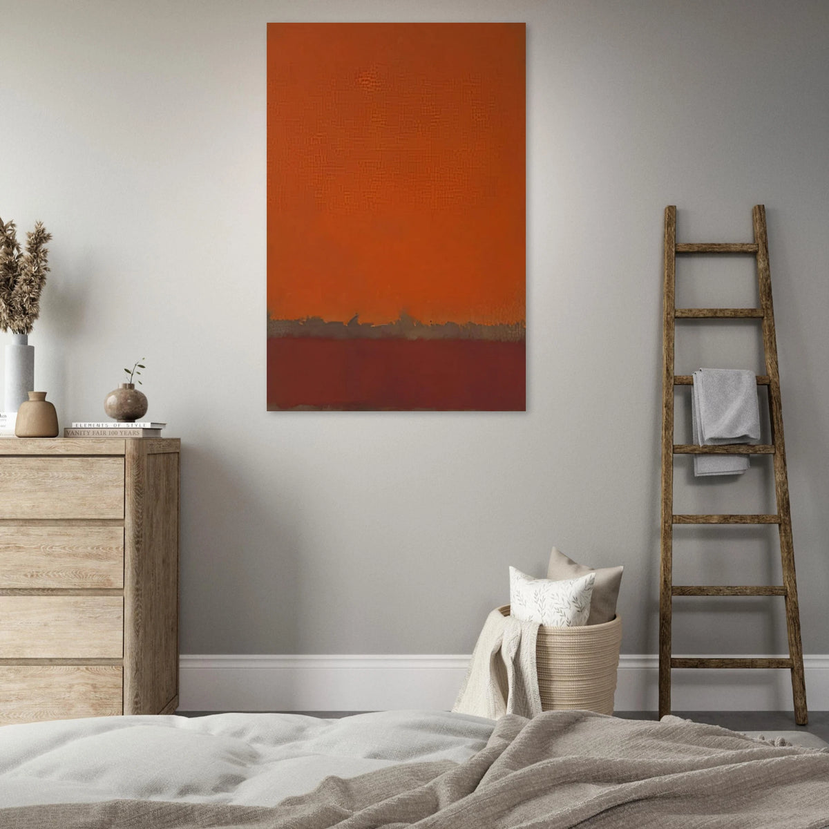 Ochre and Red on Red - 1962 Poster | Mark Rothko Poster | Rothko Prints