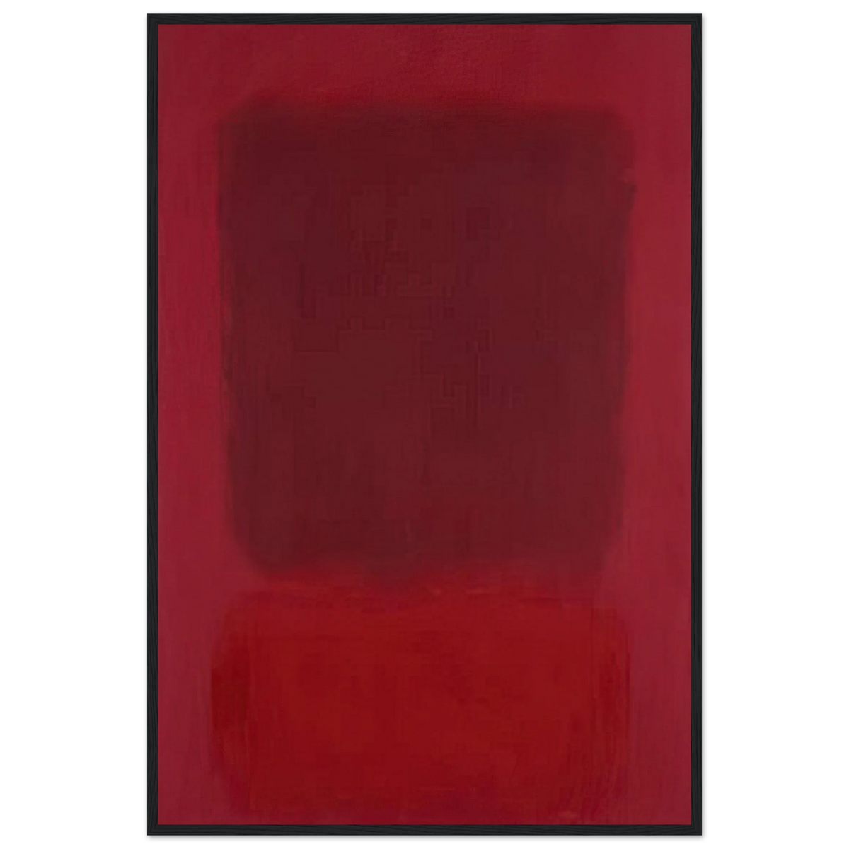 Red and Brown - 1957 Framed Poster | Mark Rothko Framed Prints Wall Art | Rothko Prints