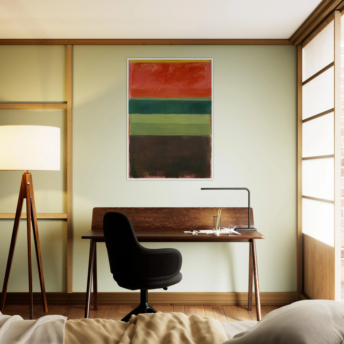 Untitled - 1949 Framed Poster | Mark Rothko Framed Prints Wall Art | Rothko Prints