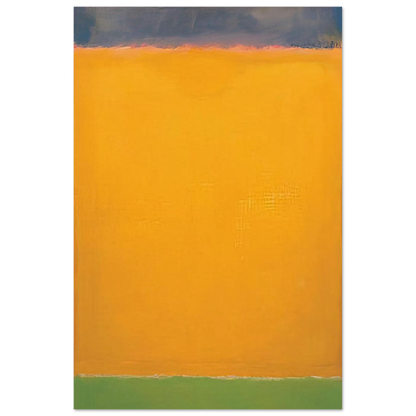 United Blue, Yellow, Green on Red - 1954 Poster | Mark Rothko Poster | Rothko Prints