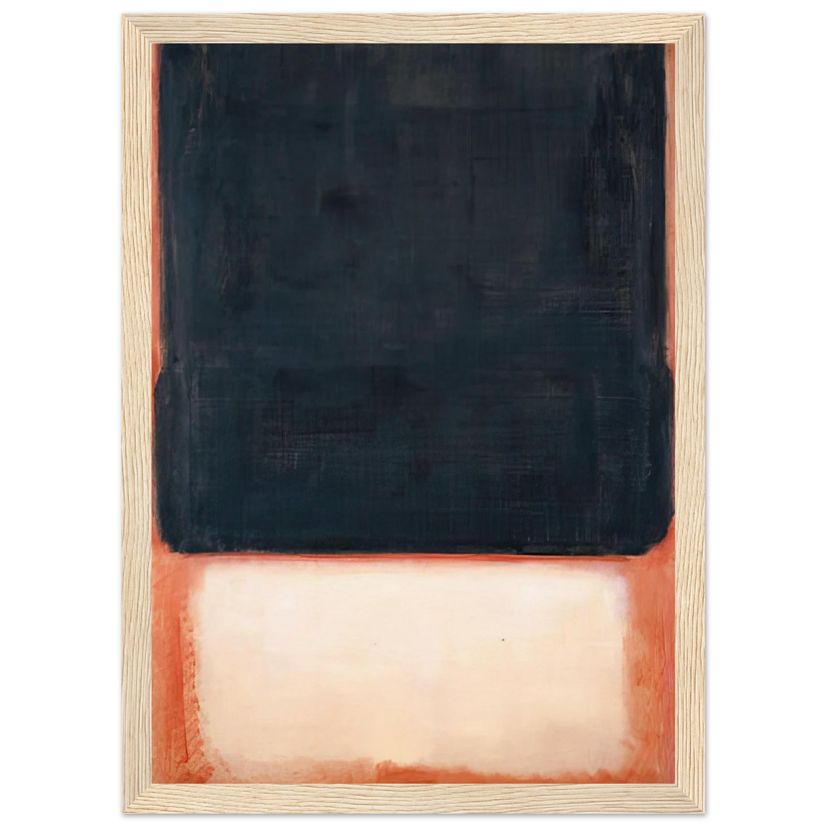 No. 7 Dark Over Light - 1954 Framed Poster | Mark Rothko Framed Prints Wall Art | Rothko Prints