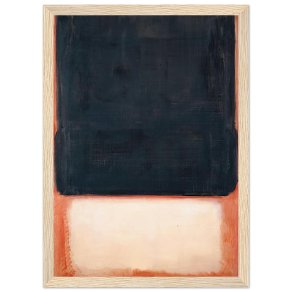 No. 7 Dark Over Light - 1954 Framed Poster | Mark Rothko Framed Prints Wall Art | Rothko Prints