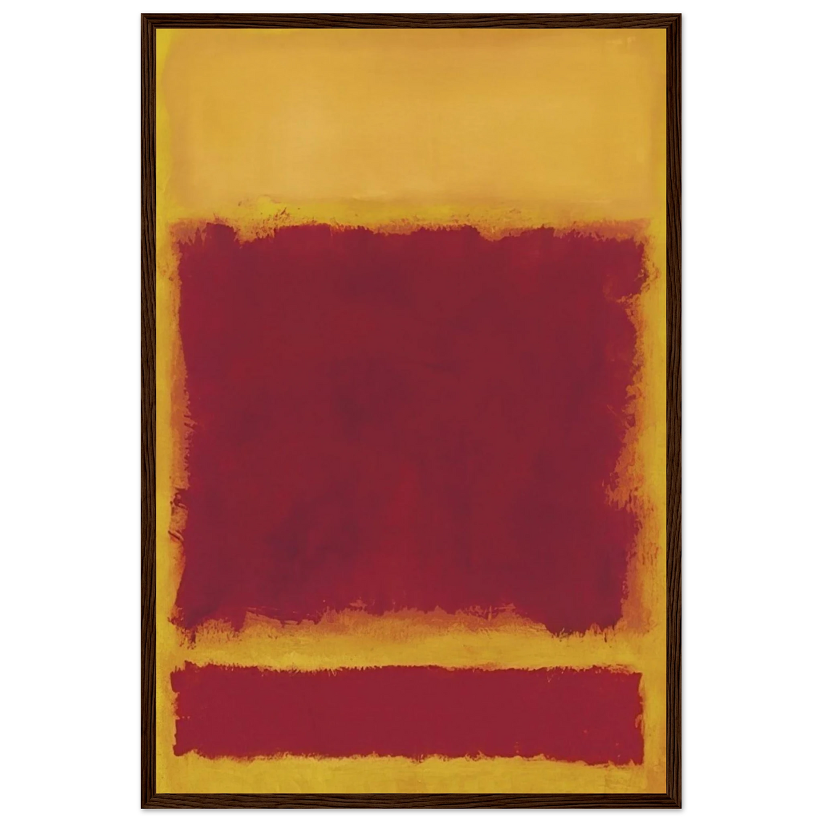 Composition - 1958 Framed Poster | Mark Rothko Framed Prints Wall Art | Rothko Prints