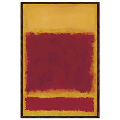 Composition - 1958 Framed Poster | Mark Rothko Framed Prints Wall Art | Rothko Prints