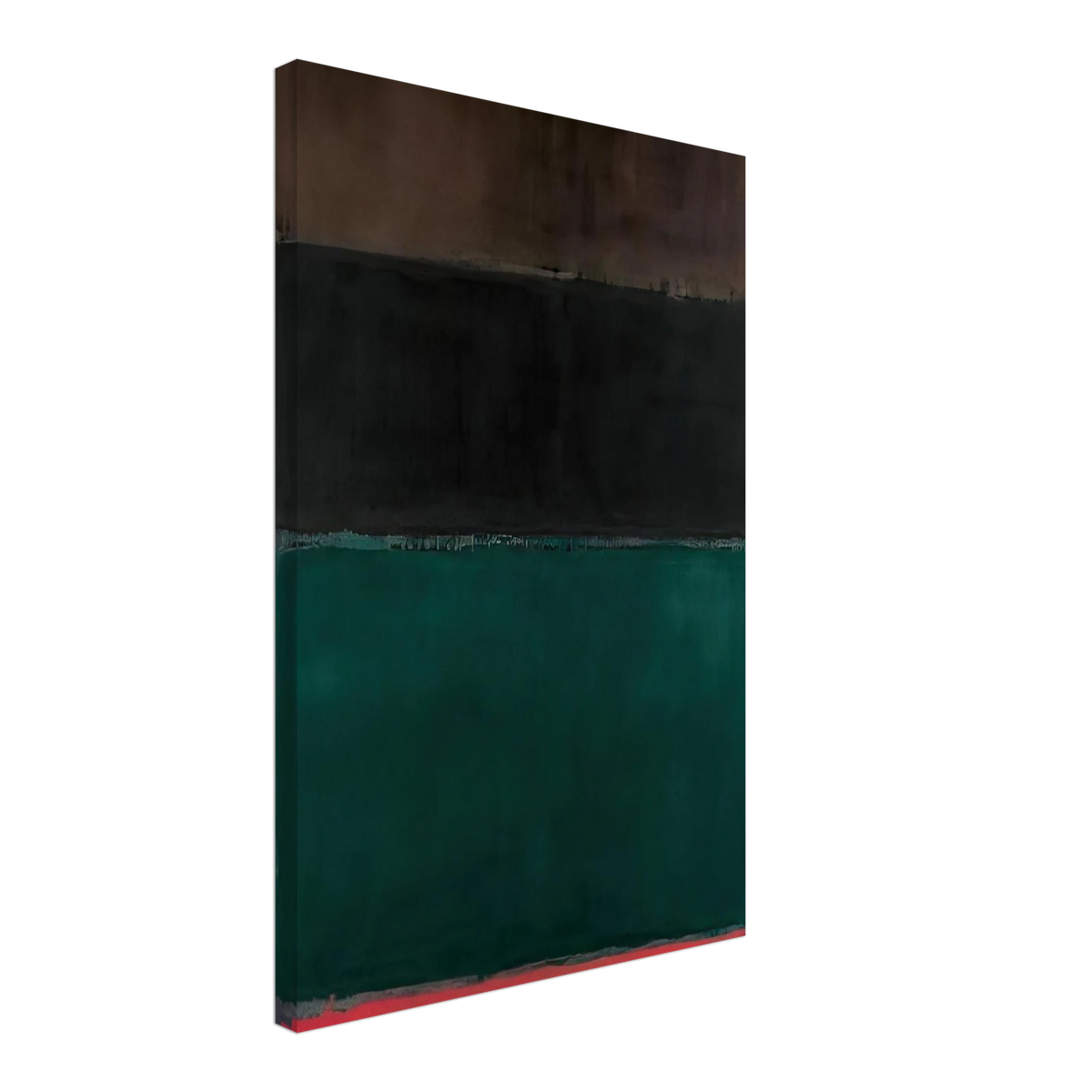 Untitled Red-Brown, Black, Green, Red - 1962 Canvas | Mark Rothko Canvas | Rothko Prints