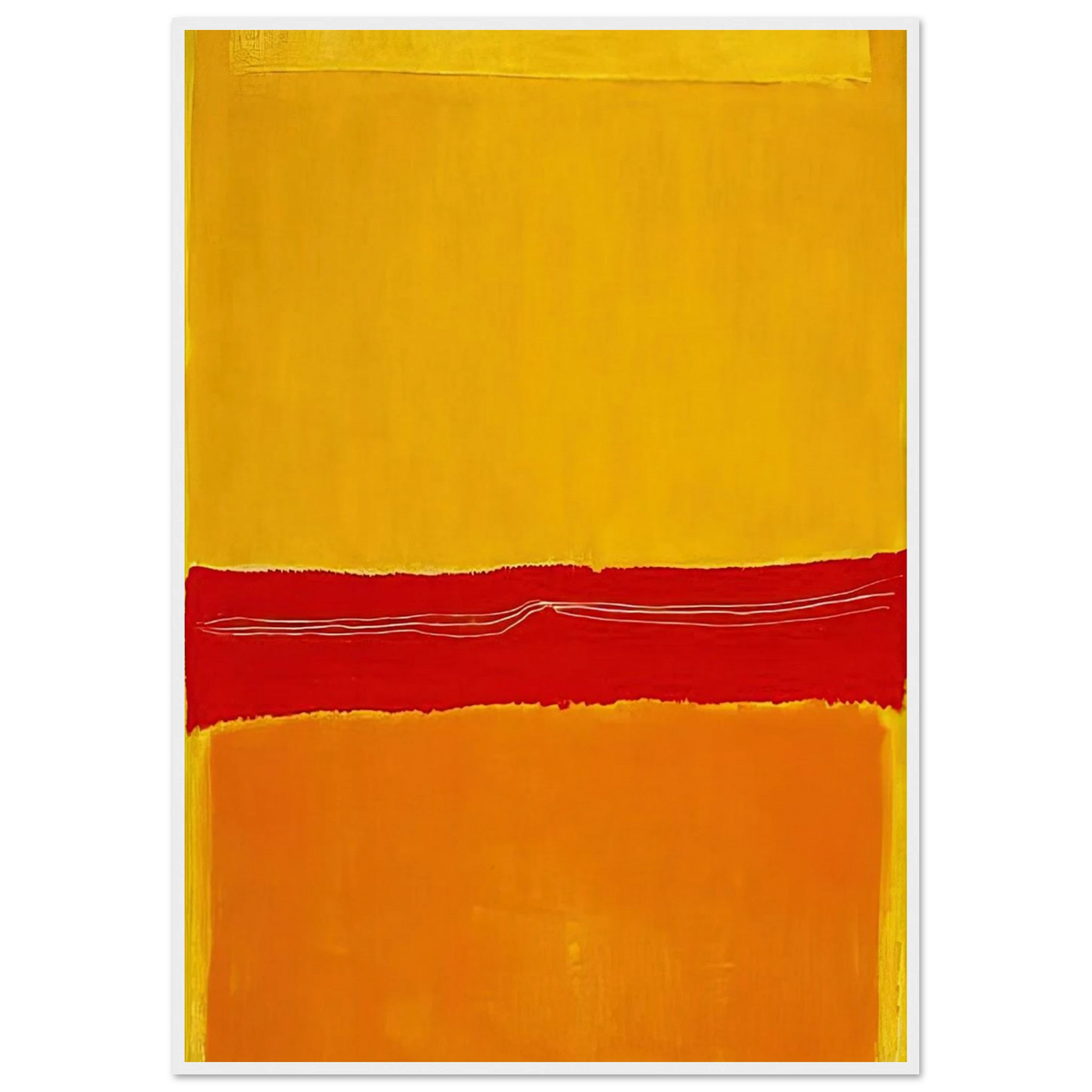 No.5No.22 - 1950 Framed Poster | Mark Rothko Framed Prints Wall Art | Rothko Prints