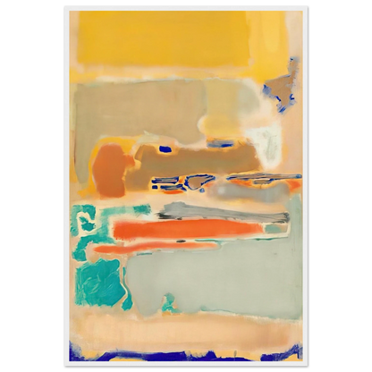 Multiform - 1948 Framed Poster | Mark Rothko Framed Prints Wall Art | Rothko Prints