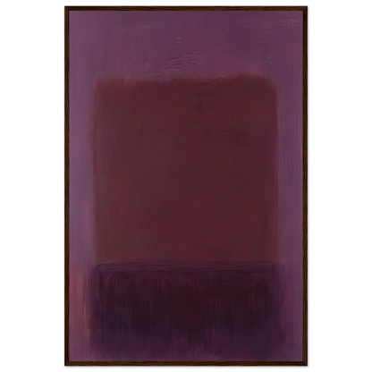 Purple Brown - 1957 Framed Poster | Mark Rothko Framed Prints Wall Art | Rothko Prints