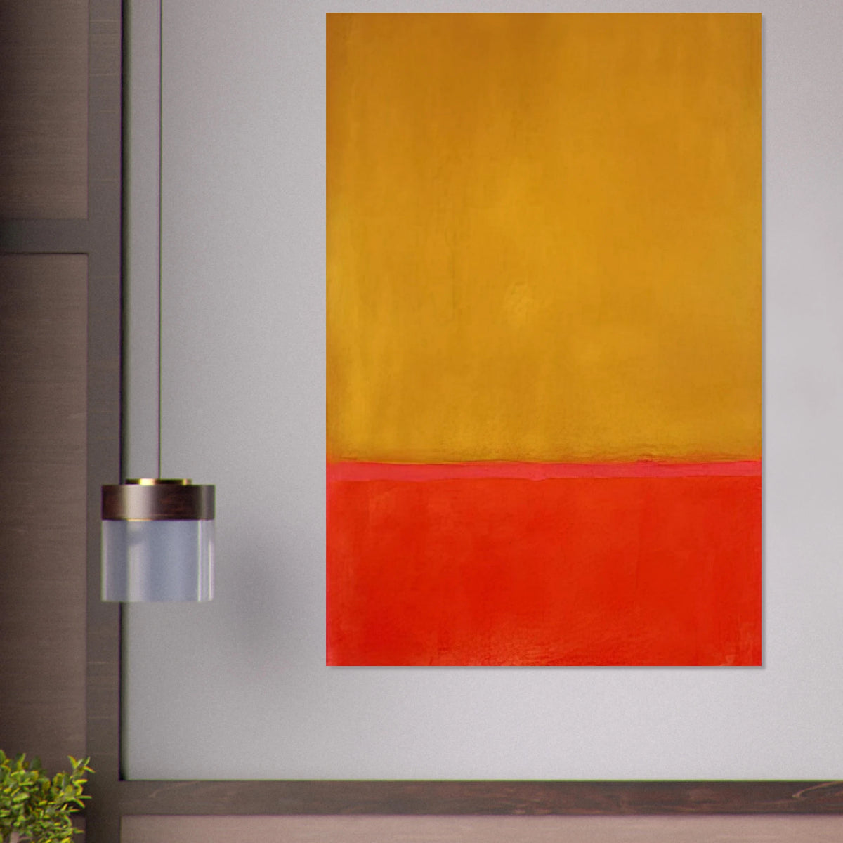 Ochre and Red on Red - 1954 Poster | Mark Rothko Poster | Rothko Prints