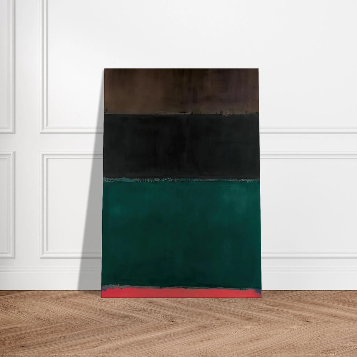 Untitled Red-Brown, Black, Green, Red - 1962 Canvas | Mark Rothko Canvas | Rothko Prints
