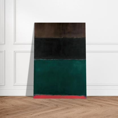 Untitled Red-Brown, Black, Green, Red - 1962 Canvas | Mark Rothko Canvas | Rothko Prints