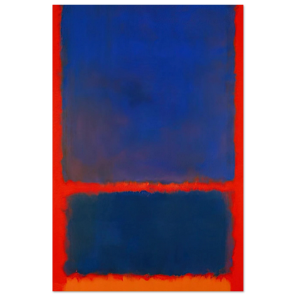 Blue, Orange, Red - 1961 Poster | Mark Rothko Poster | Rothko Prints