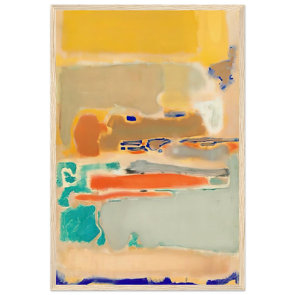 Multiform - 1948 Framed Poster | Mark Rothko Framed Prints Wall Art | Rothko Prints