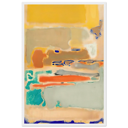 Multiform - 1948 Framed Poster | Mark Rothko Framed Prints Wall Art | Rothko Prints