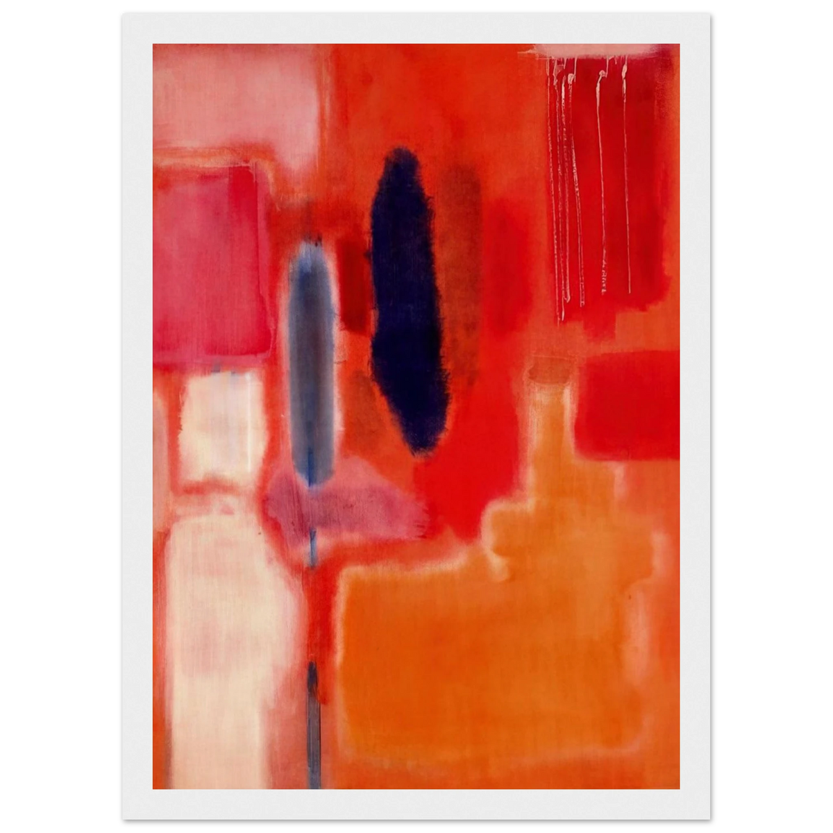 No. 9 - 1948 Framed Poster | Mark Rothko Framed Prints Wall Art | Rothko Prints
