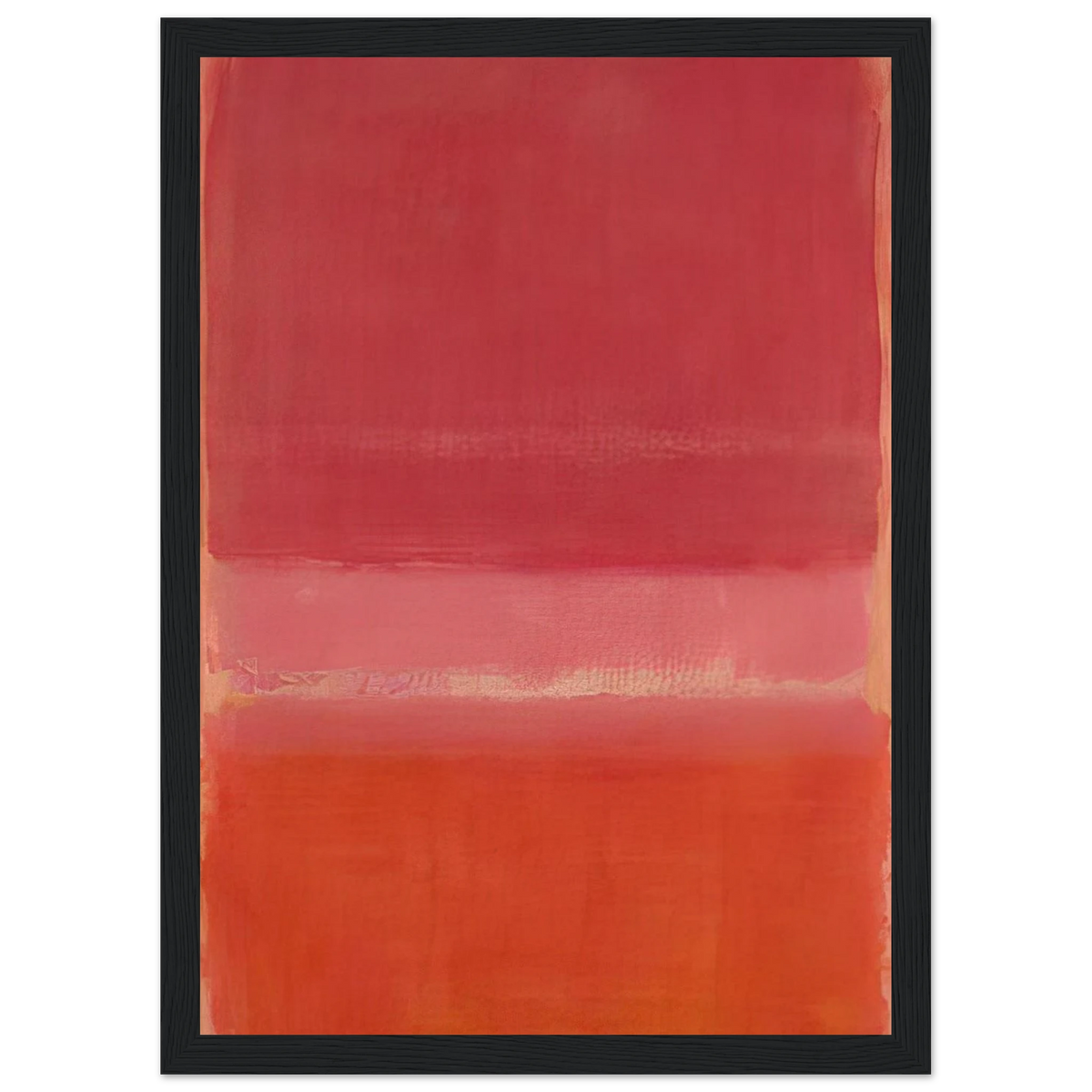 Untitled Red - 1956 Framed Poster | Mark Rothko Framed Prints Wall Art | Rothko Prints