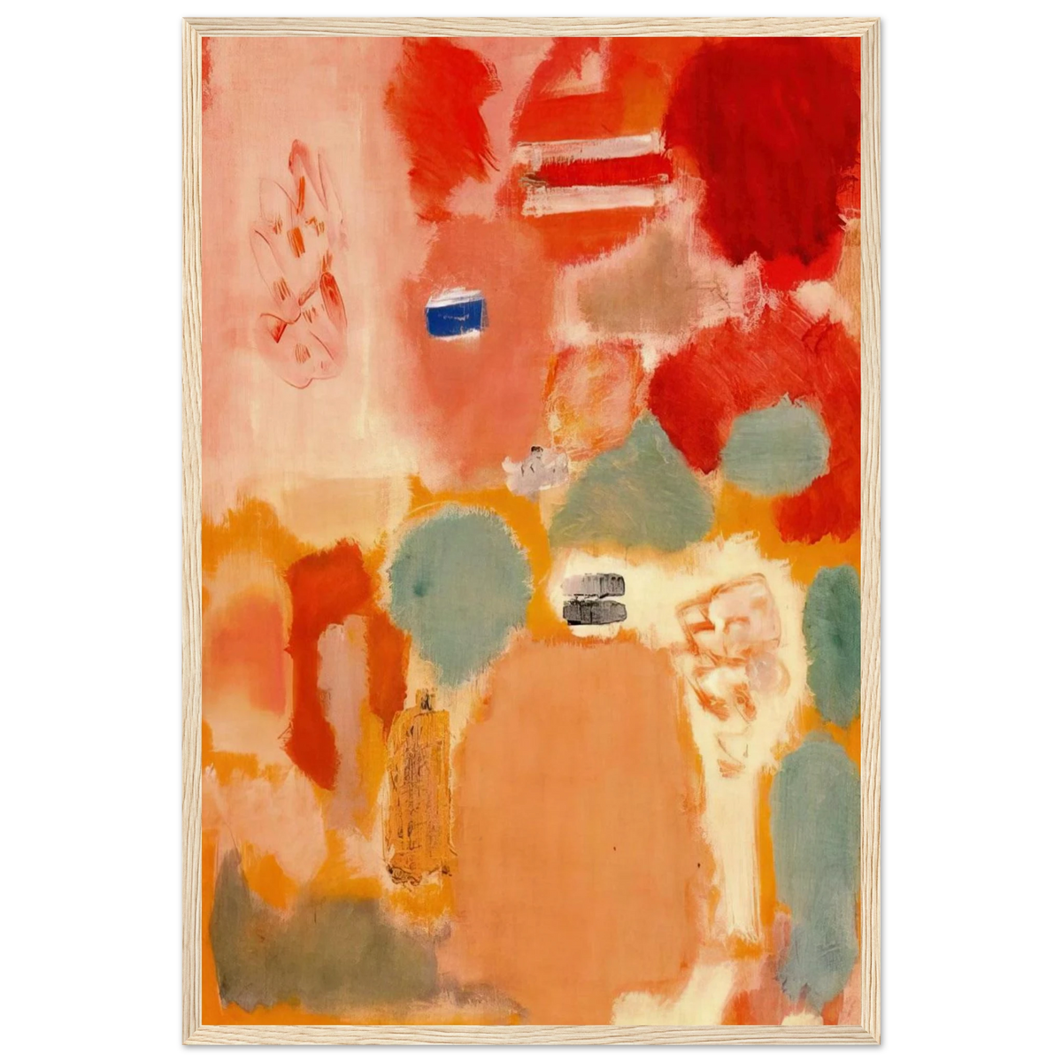No. 21 - 1949 Framed Poster | Mark Rothko Framed Prints Wall Art | Rothko Prints