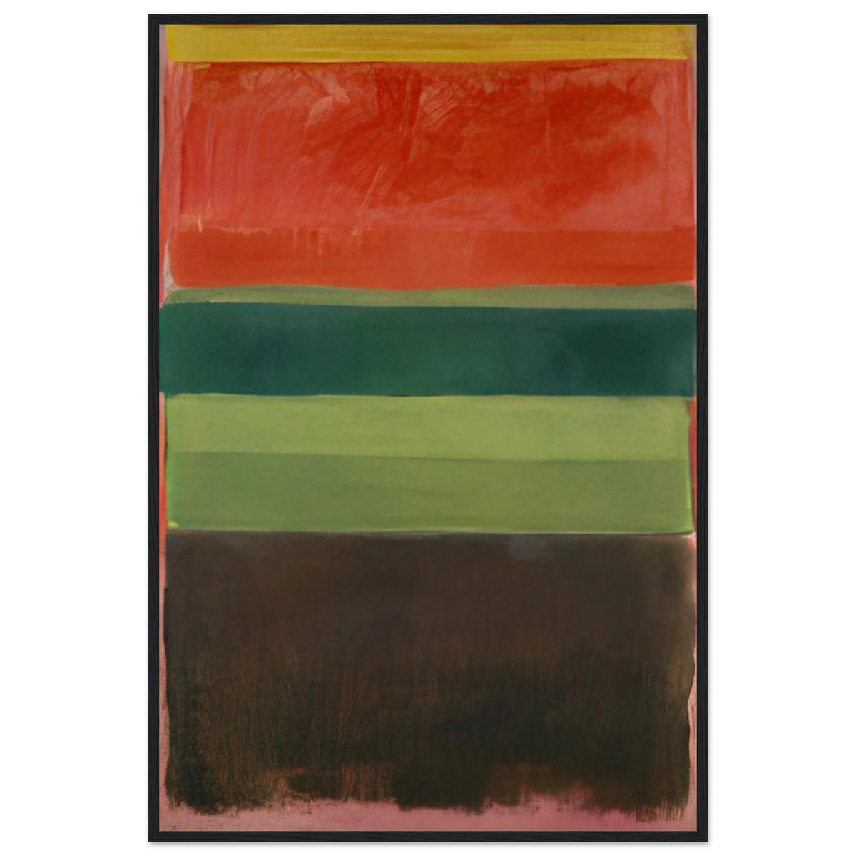 Untitled - 1949 Framed Poster | Mark Rothko Framed Prints Wall Art | Rothko Prints