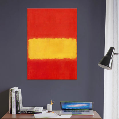 Yellow band - 1956 Canvas | Mark Rothko Canvas | Rothko Prints