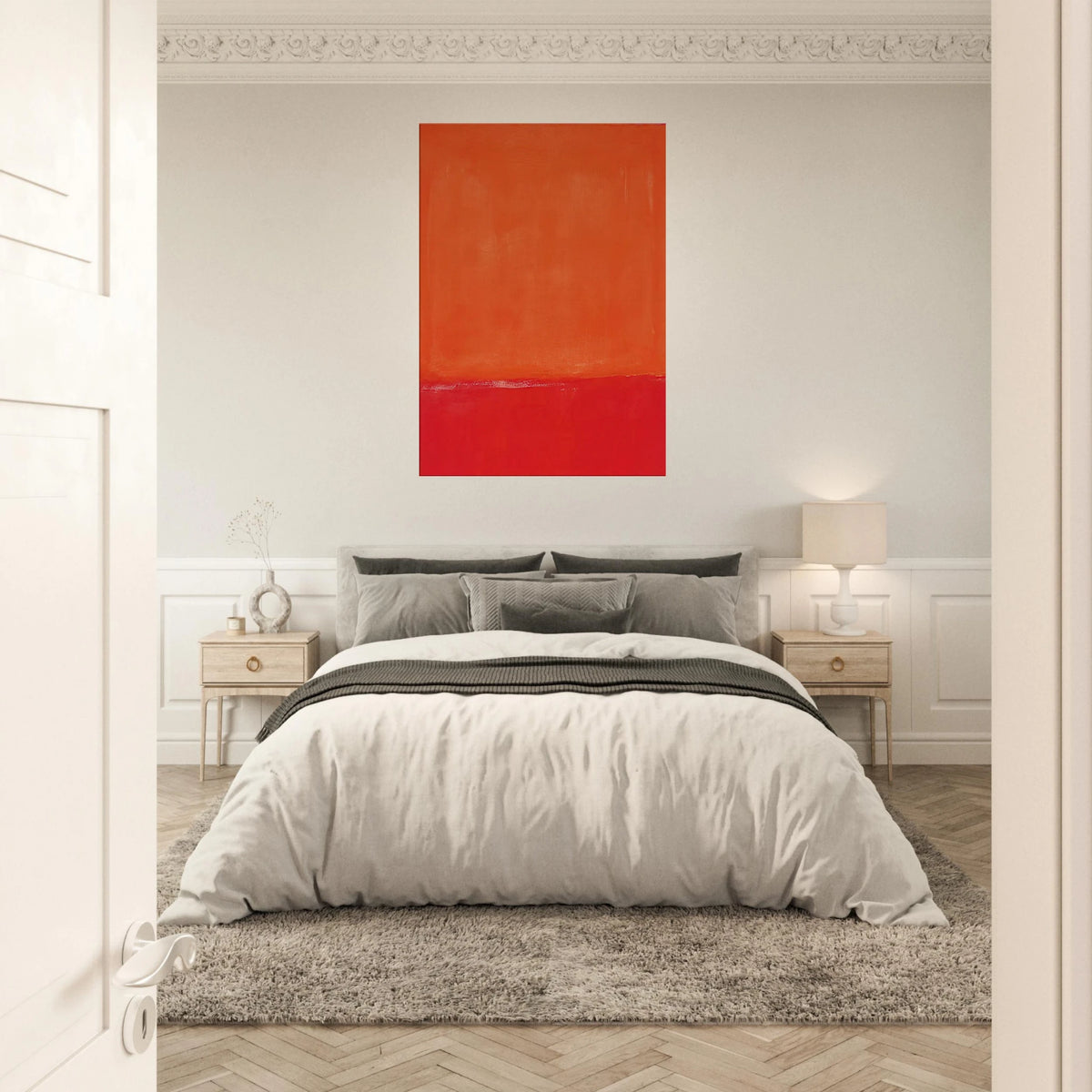 Ochre and Red on Red - 1957 Canvas | Mark Rothko Canvas | Rothko Prints