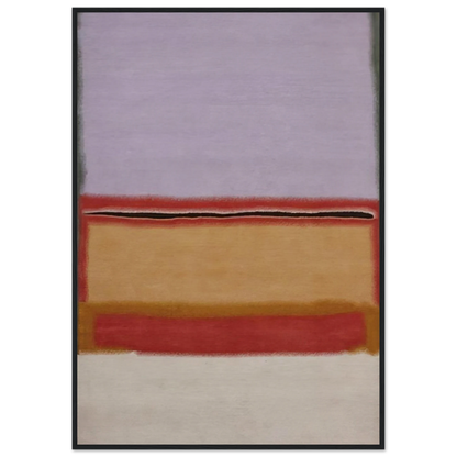 Orange over Violet - 1968 Framed Poster | Mark Rothko Framed Prints Wall Art | Rothko Prints