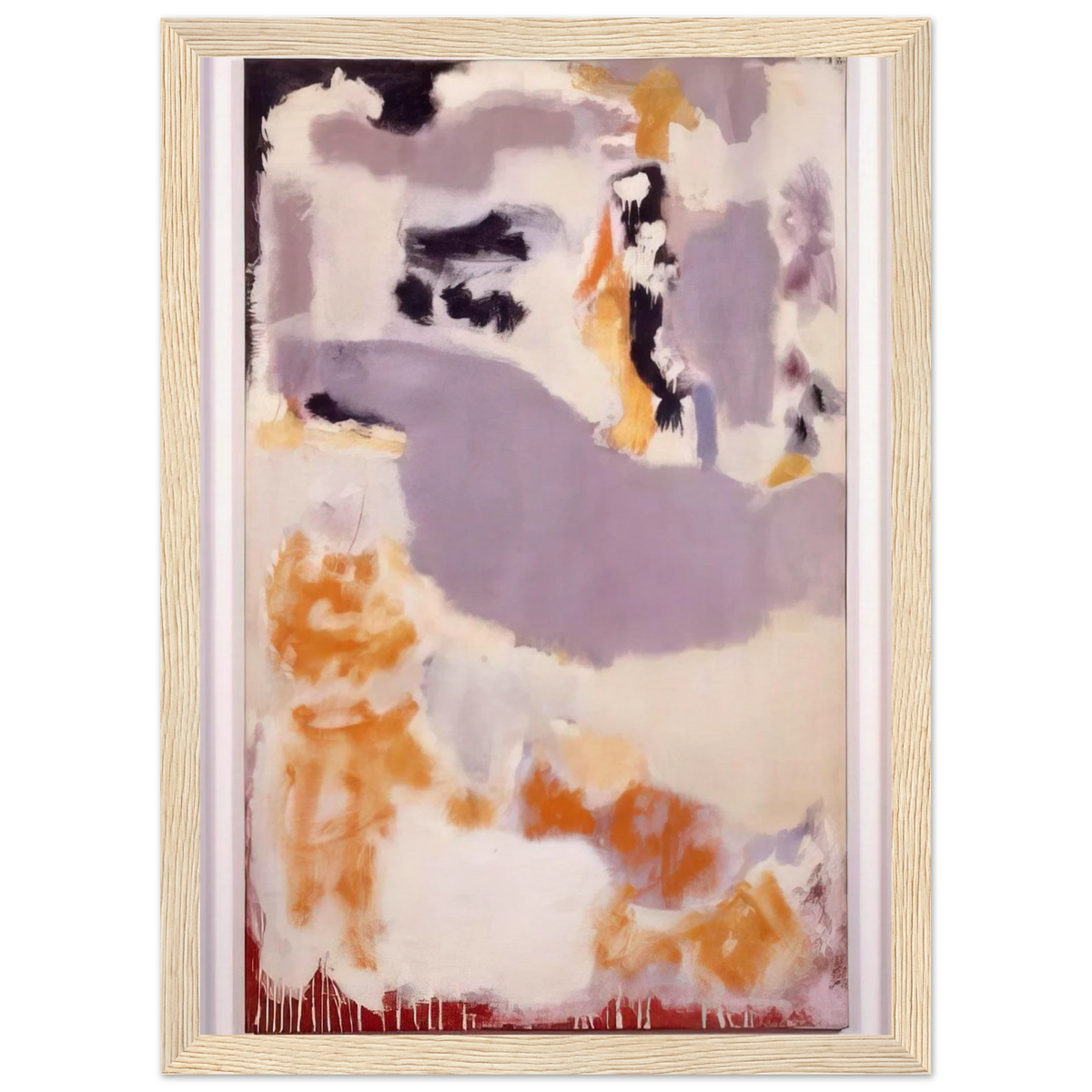 Untitled 14B - 1947 Framed Poster | Mark Rothko Framed Prints Wall Art | Rothko Prints
