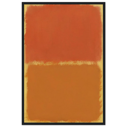 Orange, Red, Orange - 1961 Framed Poster | Mark Rothko Framed Prints Wall Art | Rothko Prints