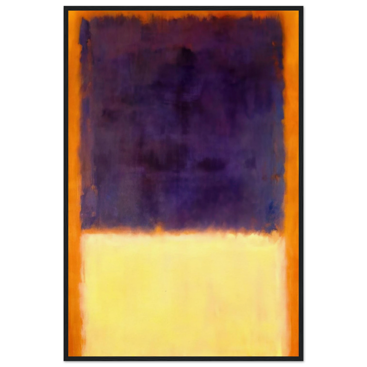 Red, Orange, Tan and Purple - 1954 Framed Poster | Mark Rothko Framed Prints Wall Art | Rothko Prints
