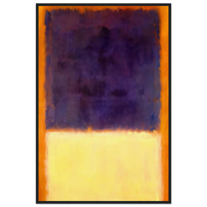 Red, Orange, Tan and Purple - 1954 Framed Poster | Mark Rothko Framed Prints Wall Art | Rothko Prints