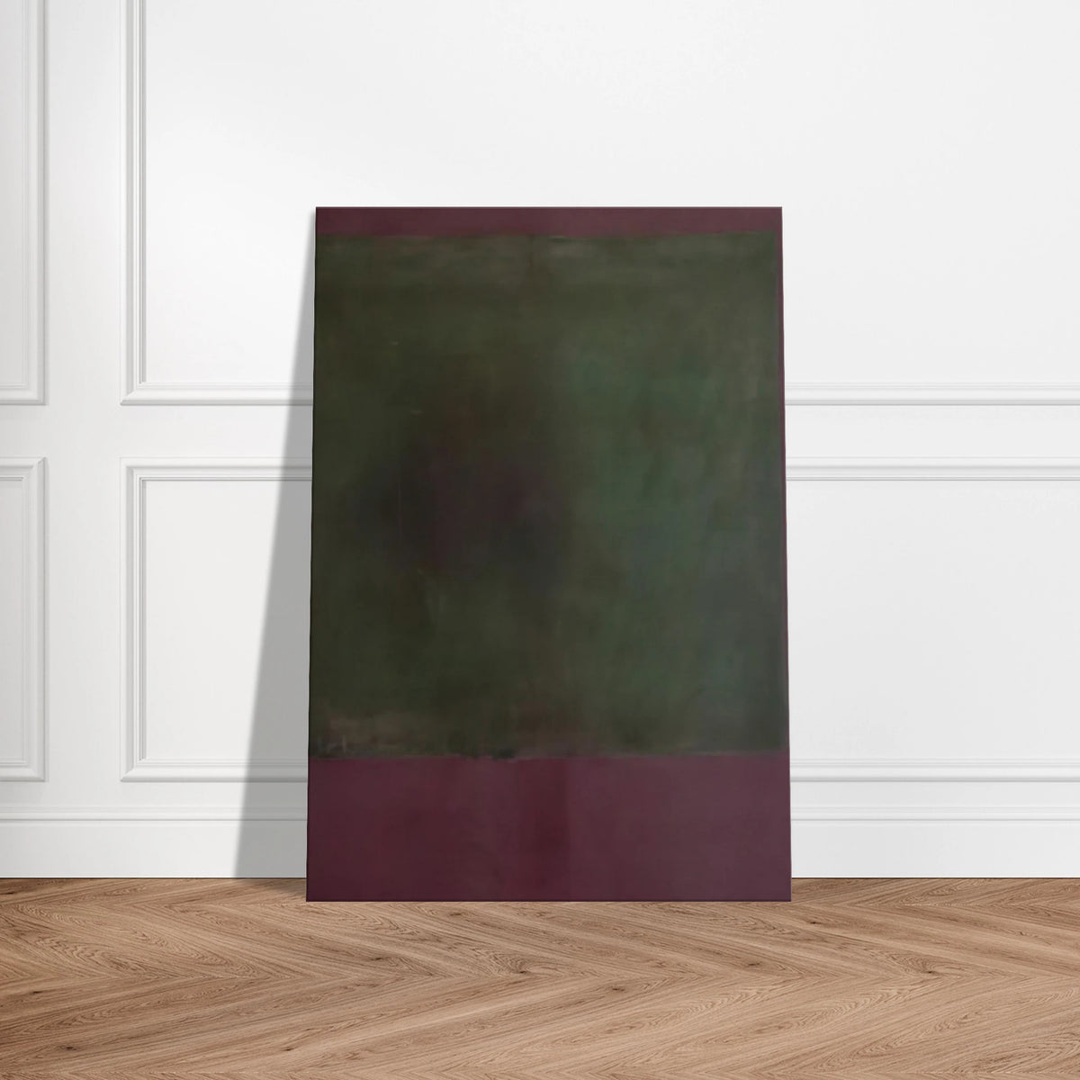 Untitled Green on Maroon - 1961 Canvas | Mark Rothko Canvas | Rothko Prints
