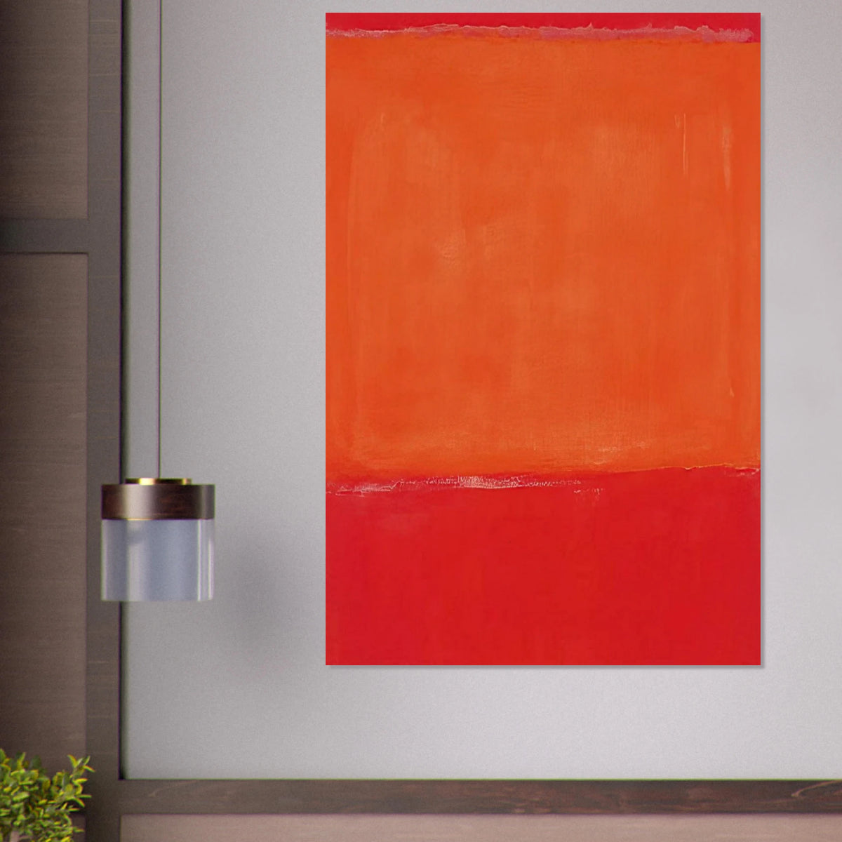 Ochre and Red on Red - 1957 Poster | Mark Rothko Poster | Rothko Prints