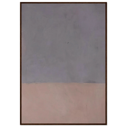 Untitled Gray and Mauve - 1969 Framed Poster | Mark Rothko Framed Prints Wall Art | Rothko Prints